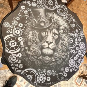 Steampunk Tisch "Löwe"