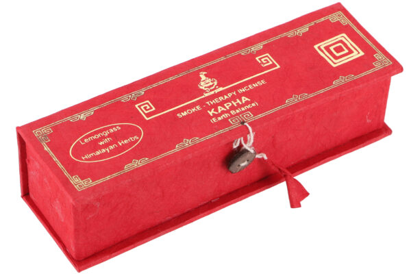 Himalayan Herbs Dosha Räucherstäbchen, Lemongrass Incense, Geschenkbox - Kapha - 14,5x4,5x3,5 cm – Bild 4