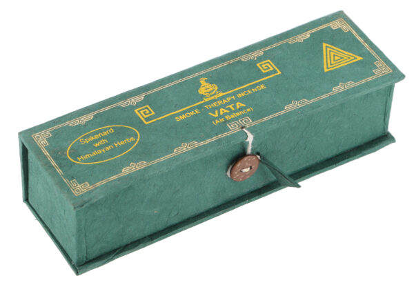 Himalayan Herbs Dosha Räucherstäbchen, Sandel Incense, Geschenkbox - Vata - 14,5x4,5x3,5 cm – Bild 2