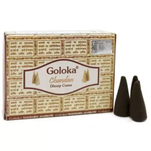 Räucherkegel Goloka Nag Chandan Dhoop Cones
